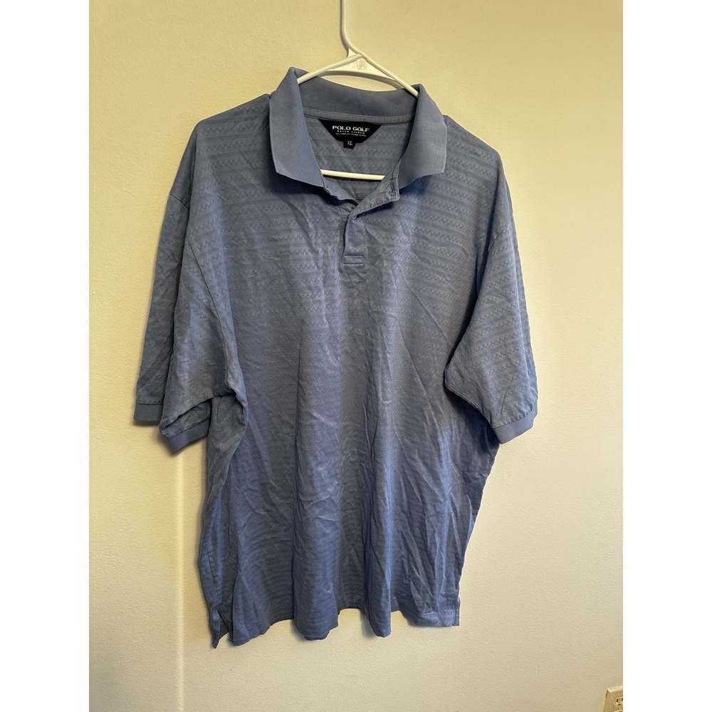 Vintage Polo Golf Ralph Lauren Golf Shirt‎ Men's XLarge Blue